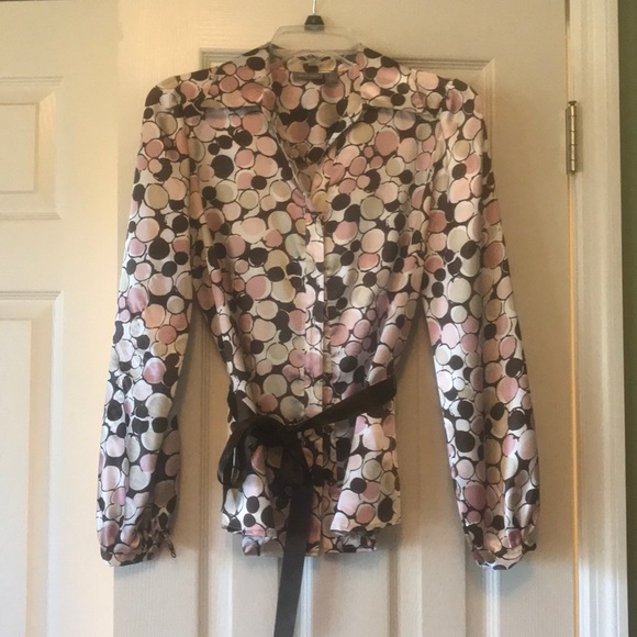 Apt. 9 Tops - Polka dot Blouse